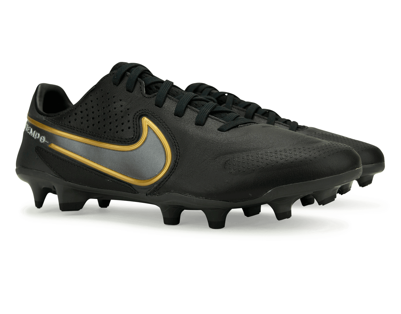 Nike Men's Tiempo Legend 9 Pro FG Black/Dark Grey Sole