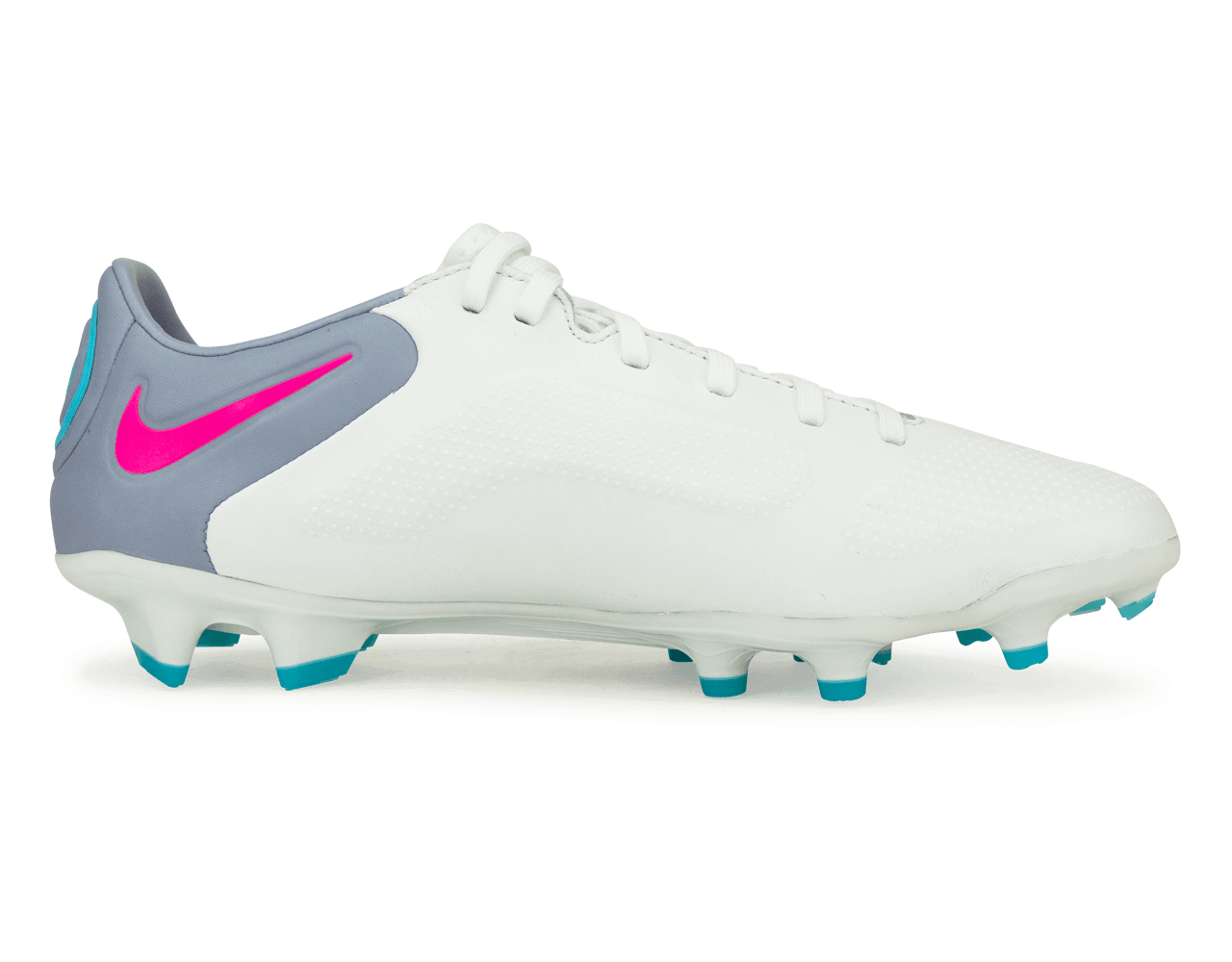 Nike Men's Tiempo Legend 9 Pro FG White/Pink Blast Side