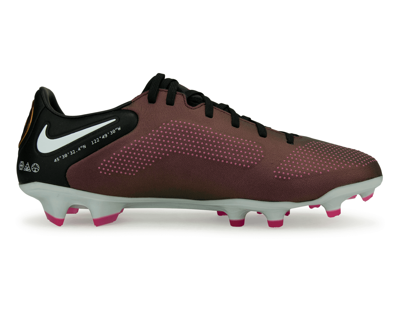 Nike Men's Tiempo Legend Pro FG Space Purple/White Side