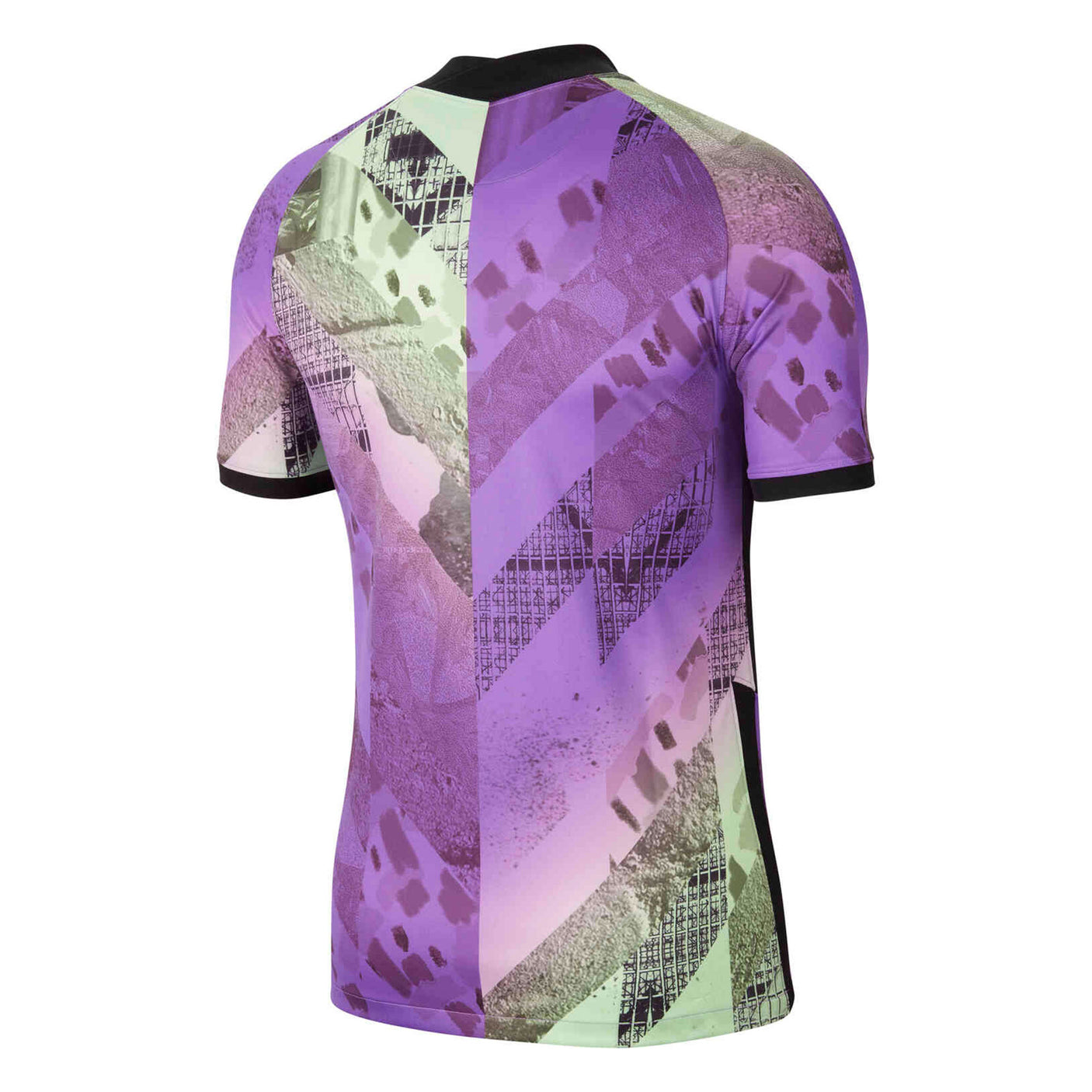 Nike Men's Tottenham 2021/22 Third Jersey Purple/Black Back