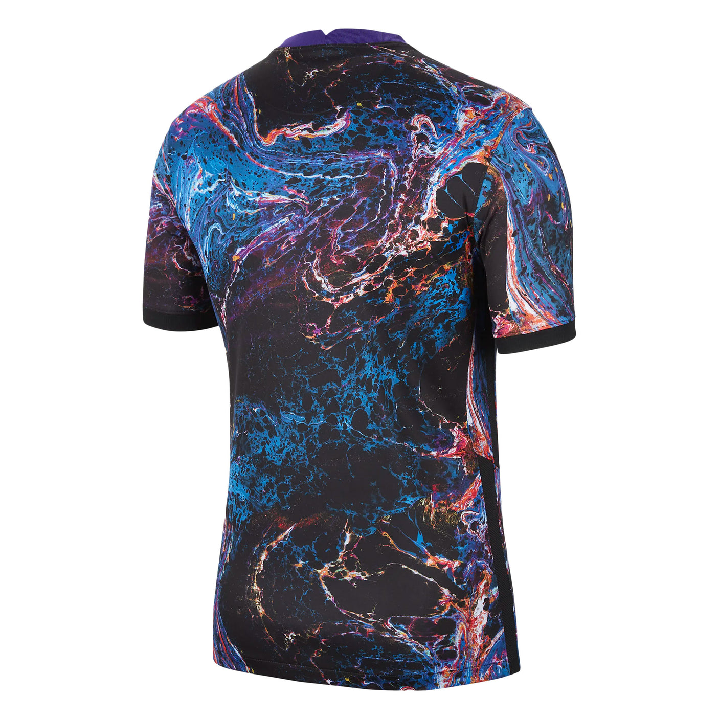 Nike Men's Tottenham Hotspur 2021/22 Away Jersey Black/Venom Green Back