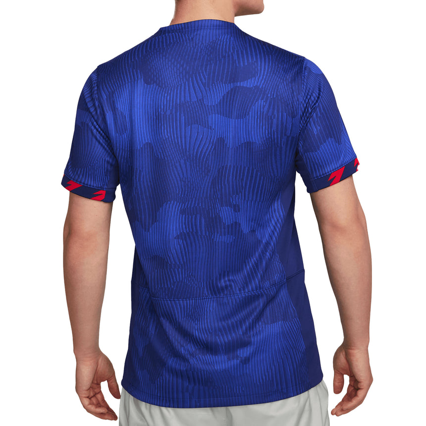 Nike Men's USA 2023 Away Jersey Royal/Red Back