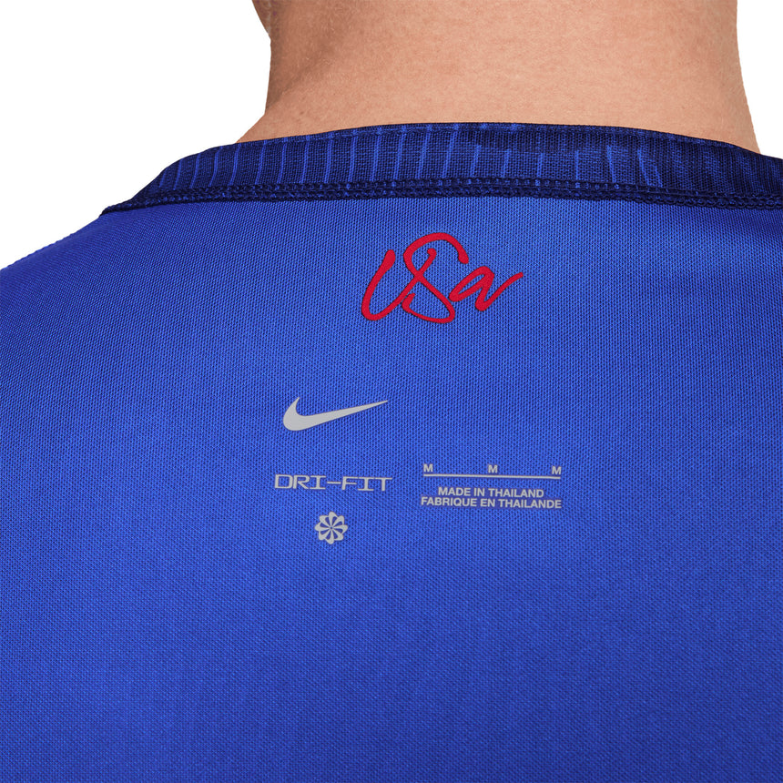 Nike Men's USA 2023 Away Jersey Royal/Red Sizing