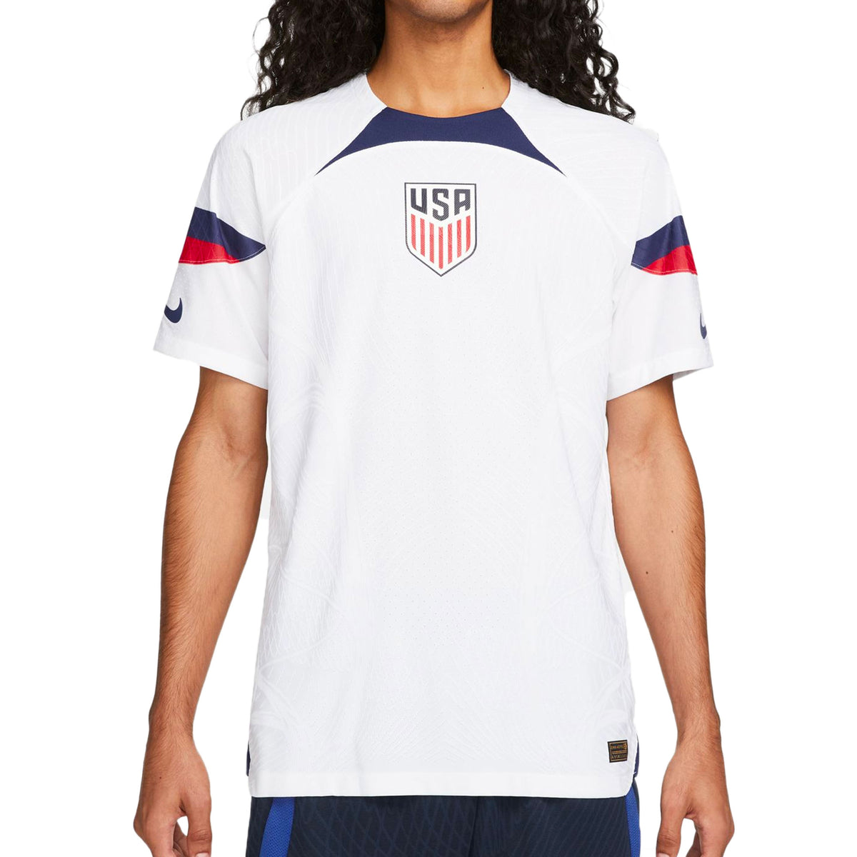 Nike Mens Usa Dri Fit Adv Home Jersey Whiteloyal Blue Azteca Soccer