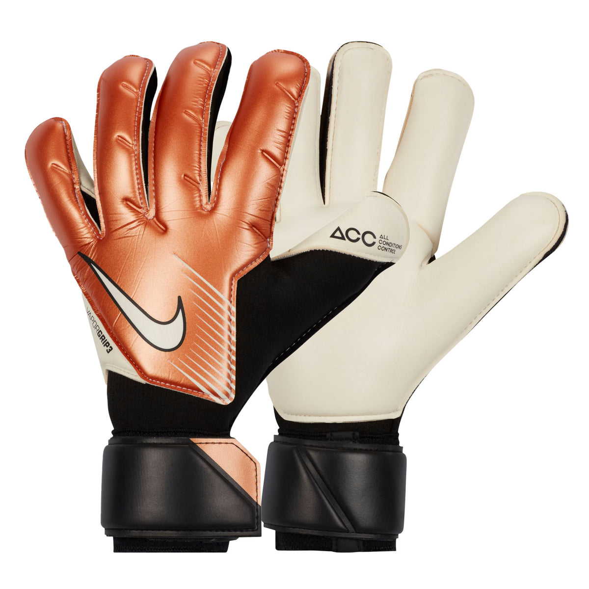 Nike GK Vapor Grip 3 Goalkeeper Gloves Yellow Black Mens 10 Gold Elite Soccer nike_fd5766-011-phcyd001-ss25.webp main image 3