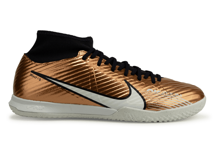 Nike Men's Zoom Mercurial Superfly 9 Academy IC Metallic Copper Front