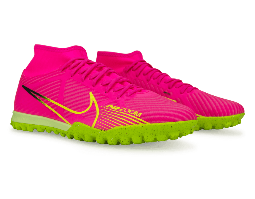 Nike Men's Zoom Mercurial Superfly 9 Academy TF Red/White Together