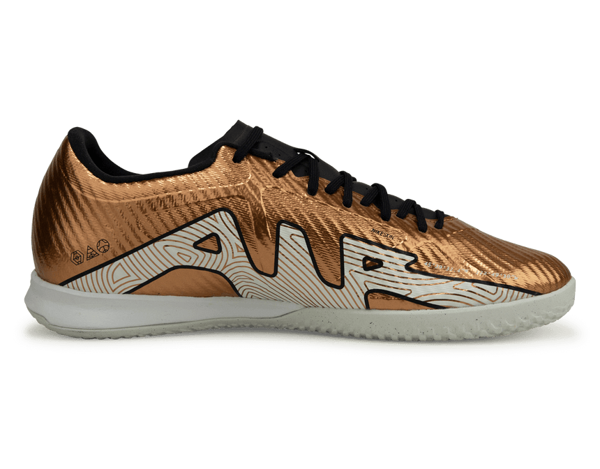 Nike Men's Zoom Mercurial Vapor 15 Academy IC Metallic Copper Side