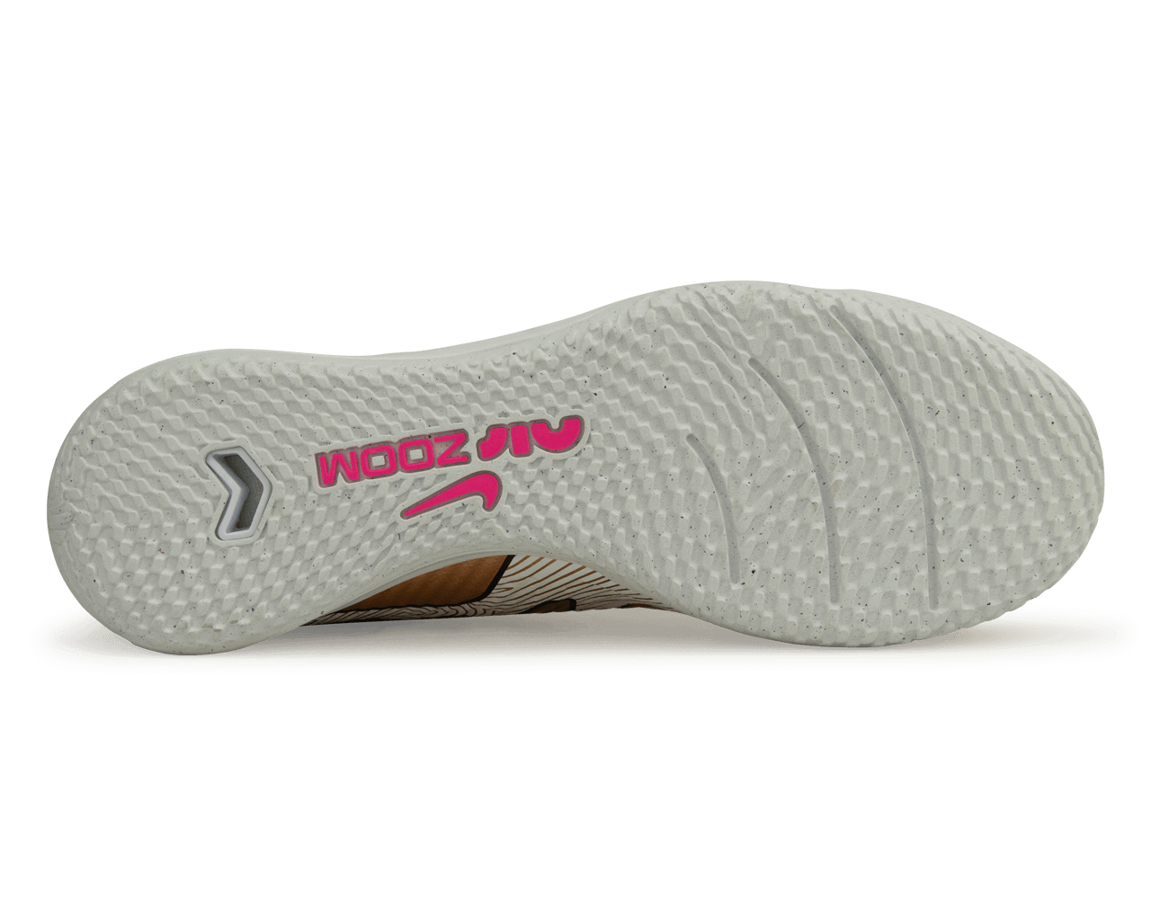 Nike Men's Zoom Mercurial Vapor 15 Academy IC Metallic Copper Sole