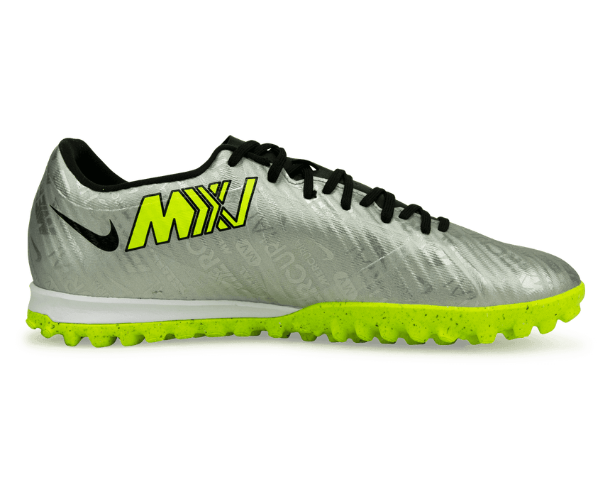 Nike Men's Zoom Mercurial Vapor 15 Academy XXV TF Silver/Black Side