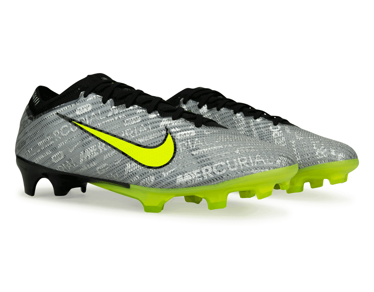 Nike Men's Zoom Mercurial Vapor 15 Elite XXV FG Silver/Black Together