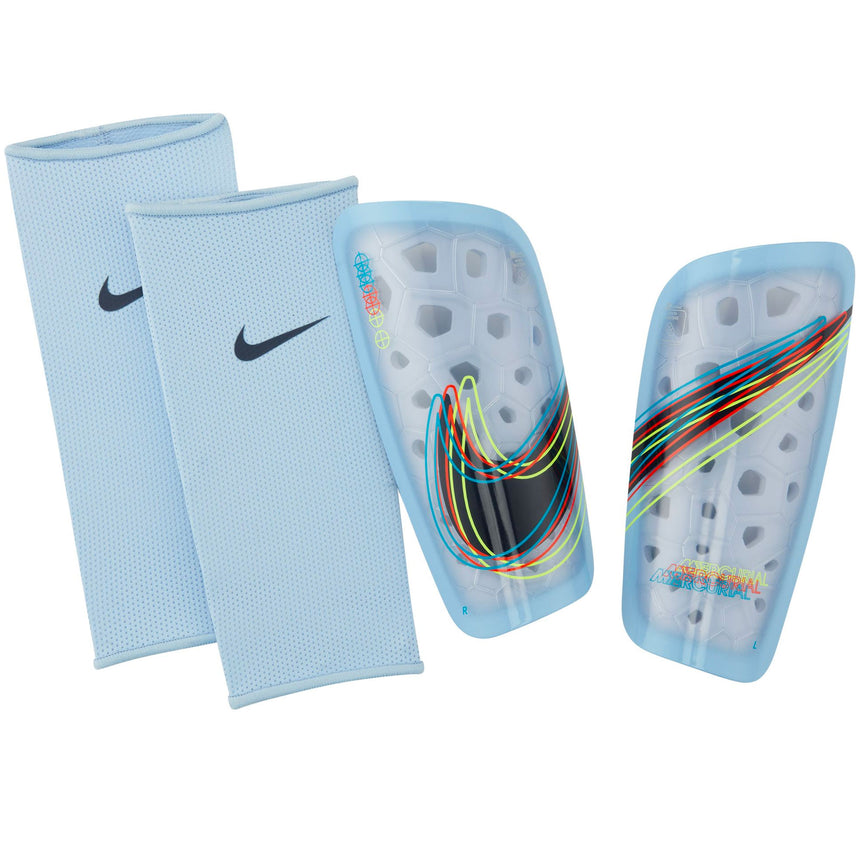 Nike Mercurial Lite Shinguards Light Marine/Blackened Blue Both