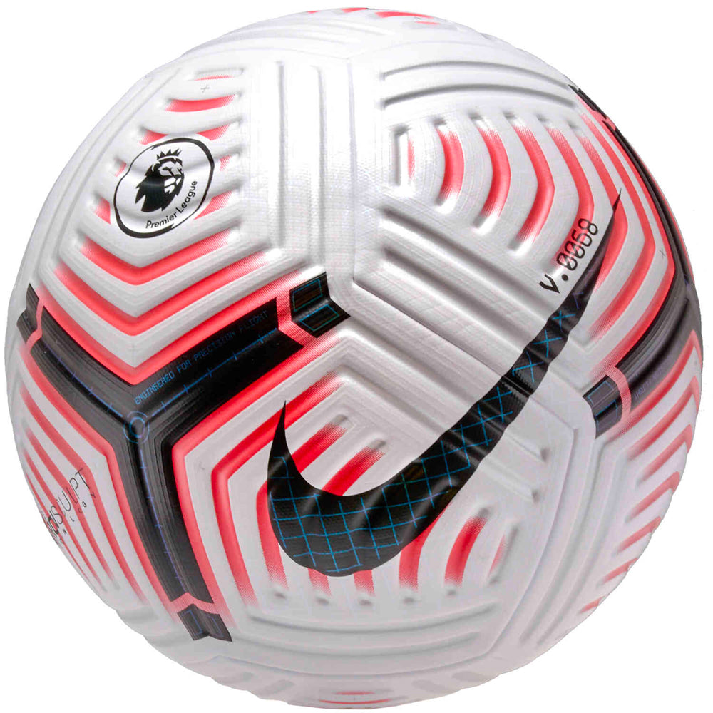 Nike Premier League 2020/21 Flight Official Match Ball White/Laser Crimson/Black