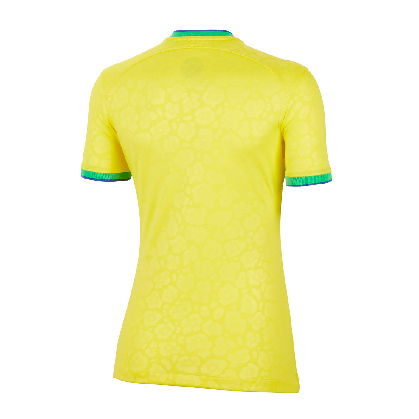 Nike Women's Brazil 2022/23 Home Jersey Dynamic Yellow/Paramount Blue Back