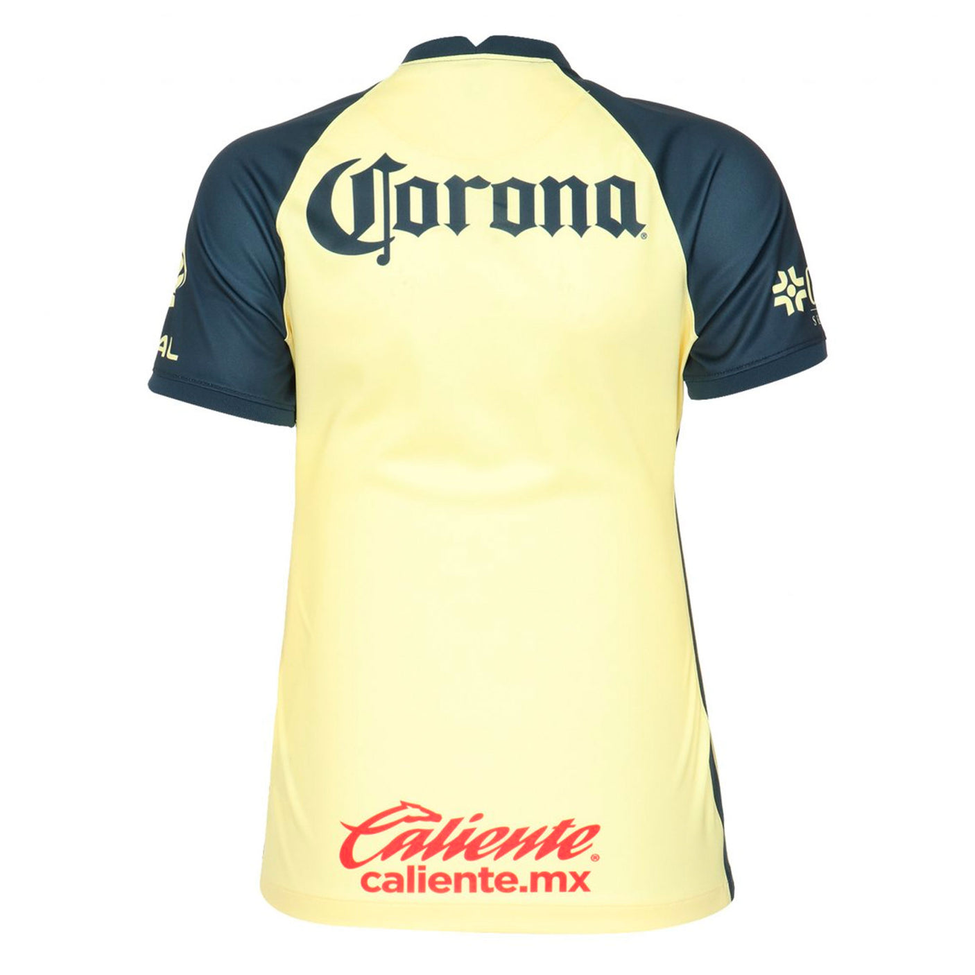 Nike Women's Club America 2021/22 Home Jersey Lemon Chiffon/Armory Navy Back