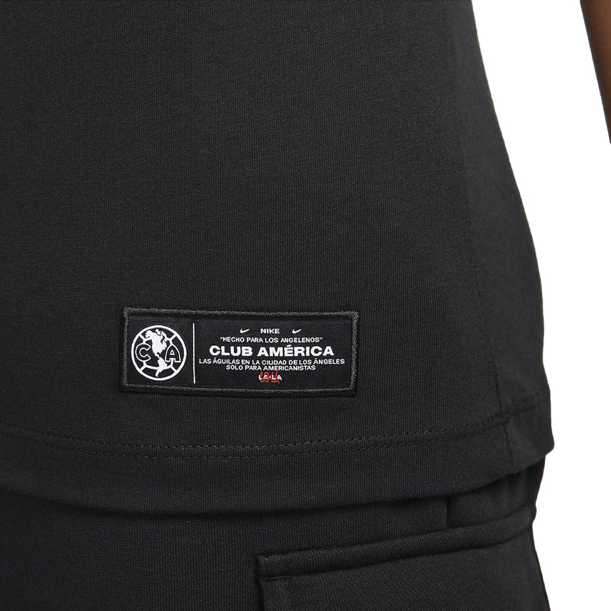 Nike Women's Club America 2021/22 LA Tee Black/Orange Logo