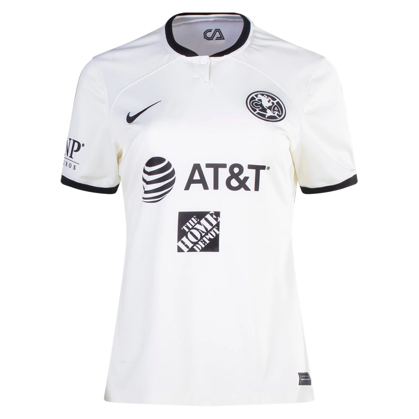 Nike Women's Club America 2022/23 Third Jersey Sail/Black Front