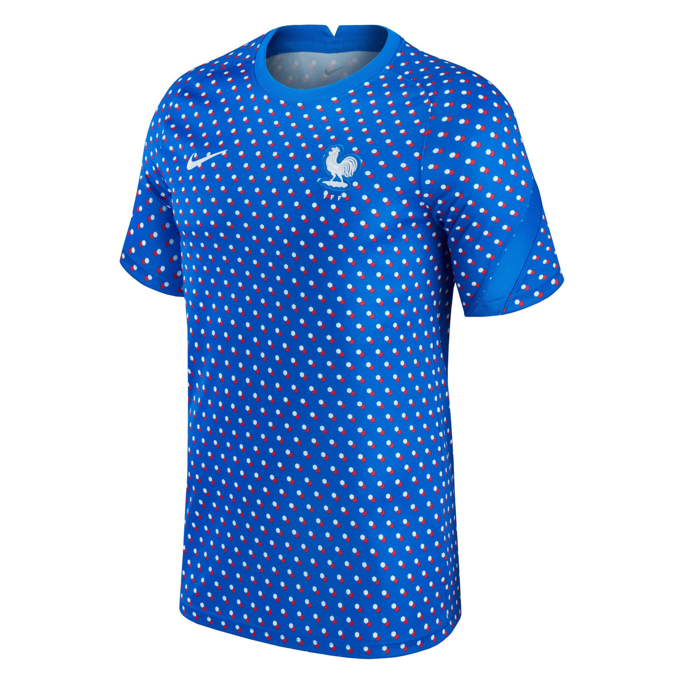 Nike Women's France 2022 Training Jersey Hyper Cobalt/White Front