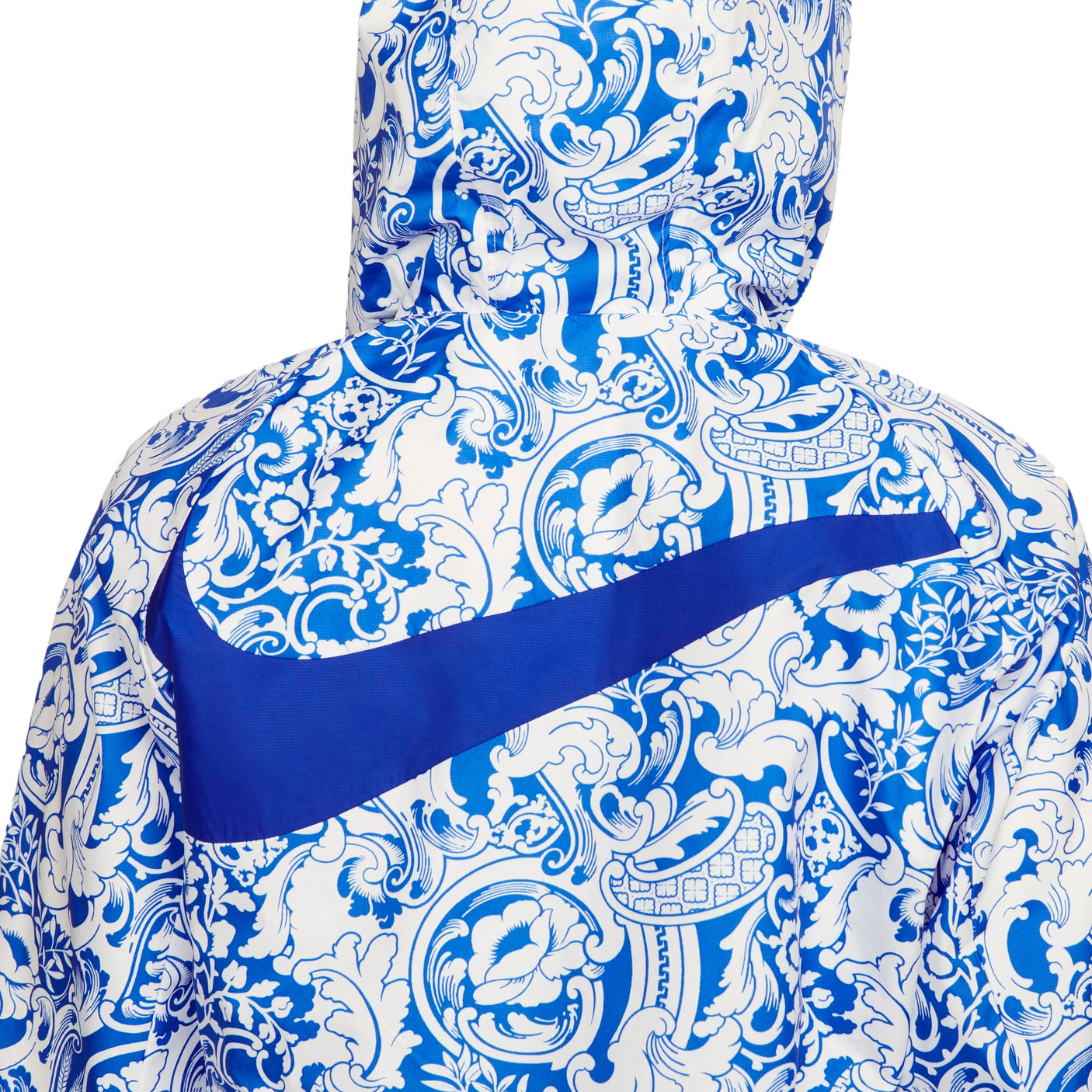 Nike Women's France Jacket White/ Hyper Cobalt Logo