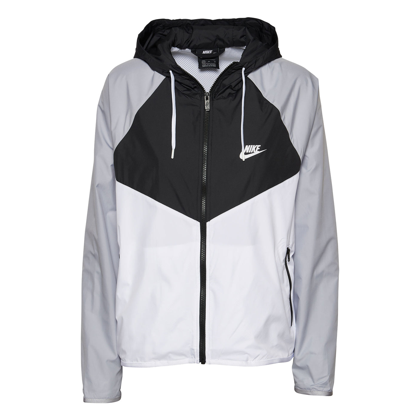 Nike Women's Team Windrunner Jacket Black/Wolf Grey Front