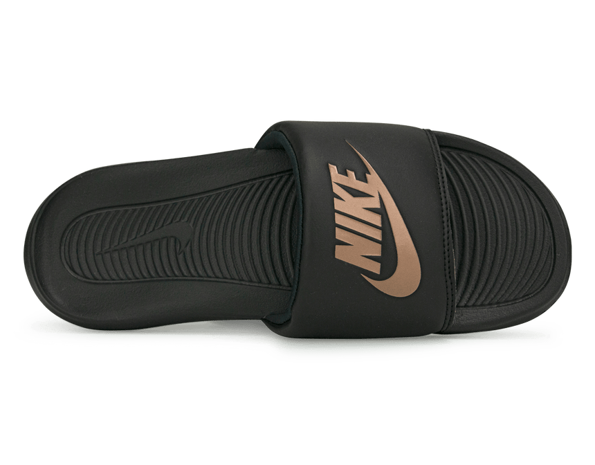 Nike Women's Victori One Sandal Black/Bronze Soleplate