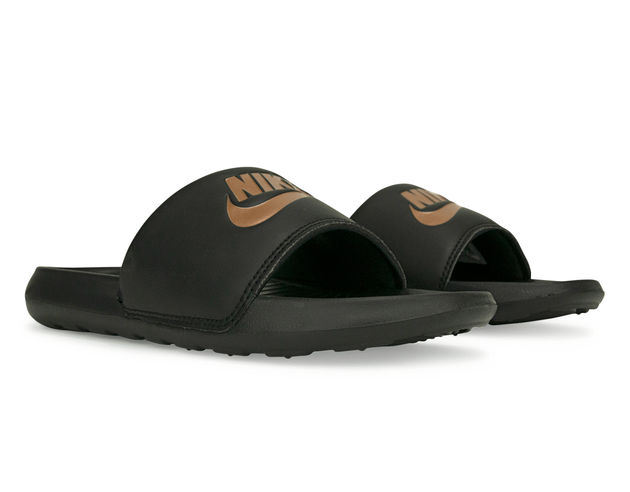 Nike Women's Victori One Sandal Black/Bronze Together