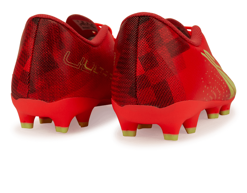 PUMA Kids Ultra FG/AG Black Rear