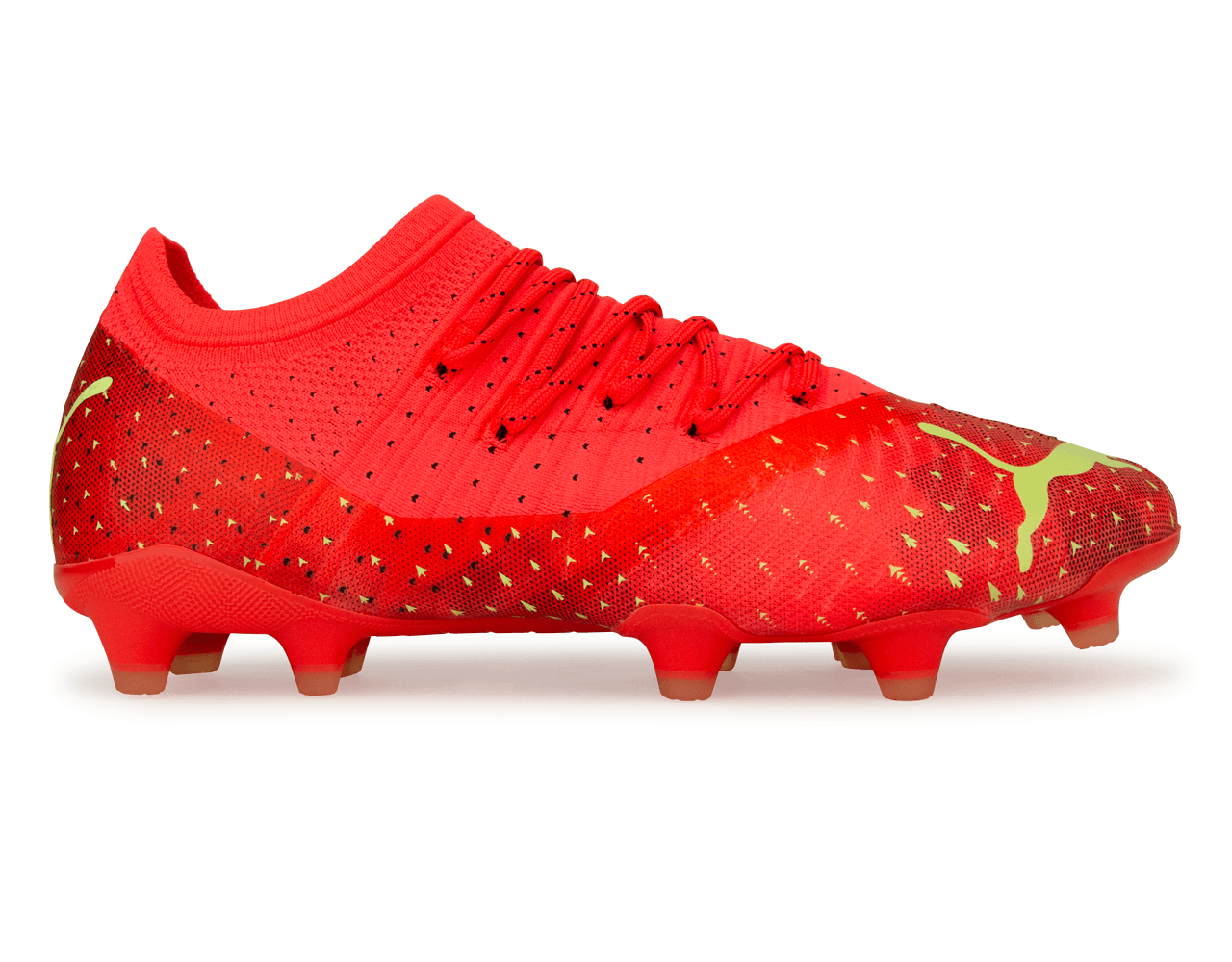 PUMA Men's FUTURE 2.4 FG/MG Coral/Black