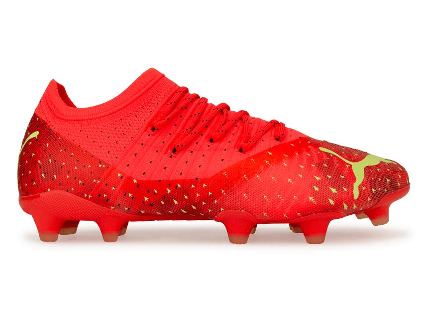PUMA Men's FUTURE 2.4 FG/MG Coral/Black