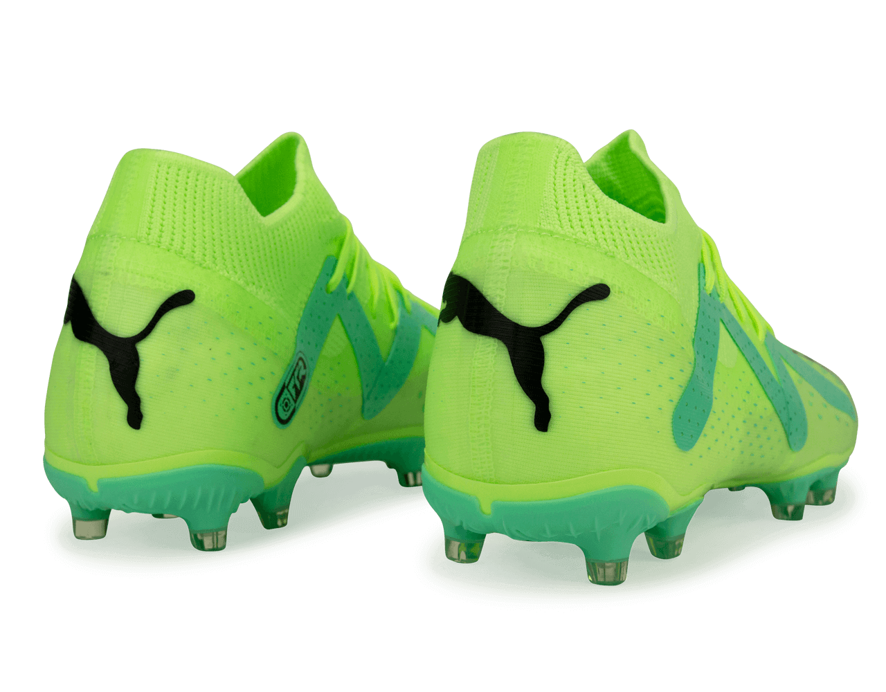 PUMA Men's Future Match FG/AG Yellow/Mint Rear