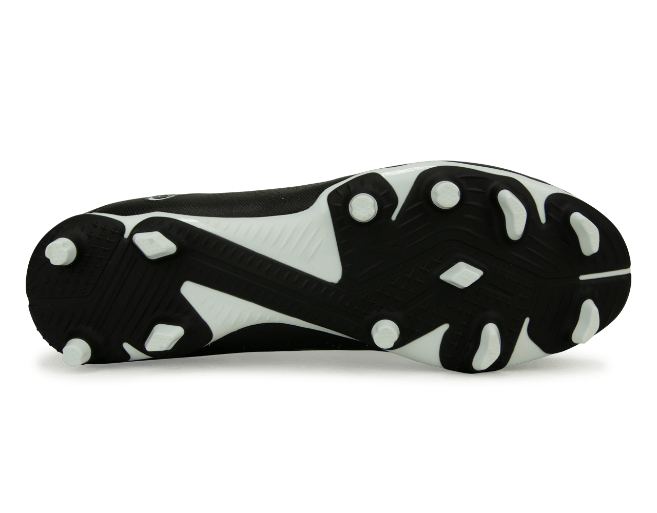 PUMA Men's Future Play FG/AG Black/White Sole