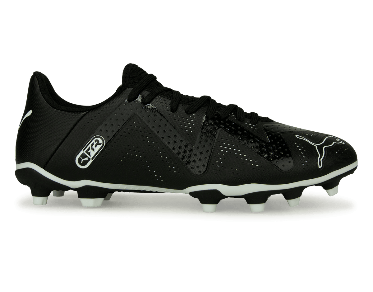 PUMA Men s Future Play FG AG Black White Azteca Soccer