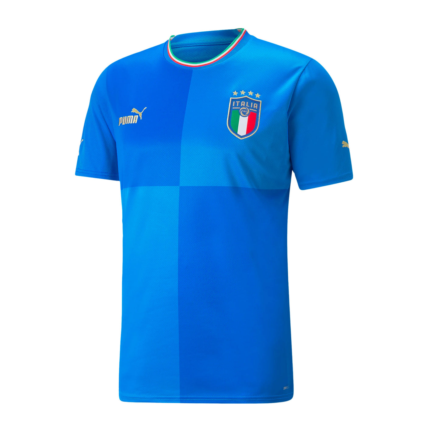 PUMA Men's Italy 2022/23 Home Jersey Ignite Blue/Ultra Blue Front