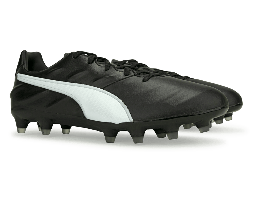 PUMA Men's King Pro 21 FG Black/White Together