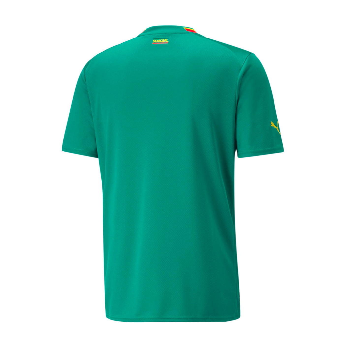 PUMA Men's Senegal 2022/23 Away Jersey Pepper Green/ Puma Red Back