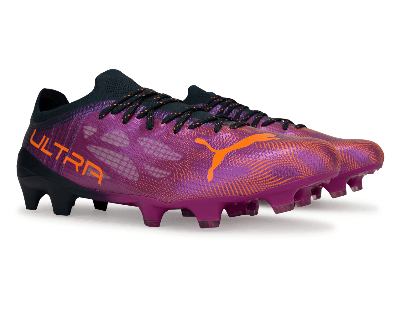 PUMA Men's Ultra 1.4 FG/AG Pink/Black Together