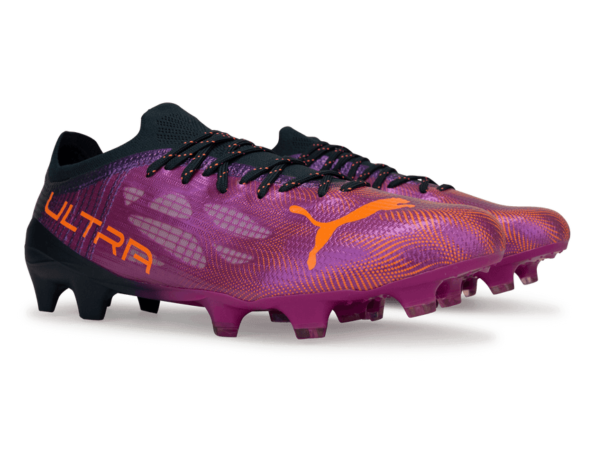 PUMA Men's Ultra 1.4 FG/AG Pink/Black Together