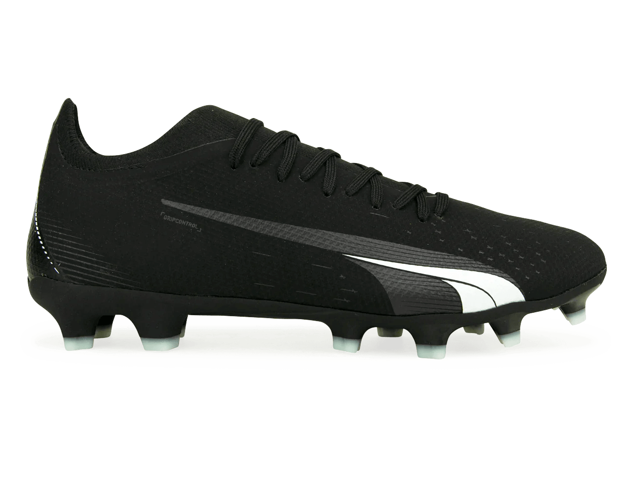 PUMA Men's Ultra Match FG/AG Black/White