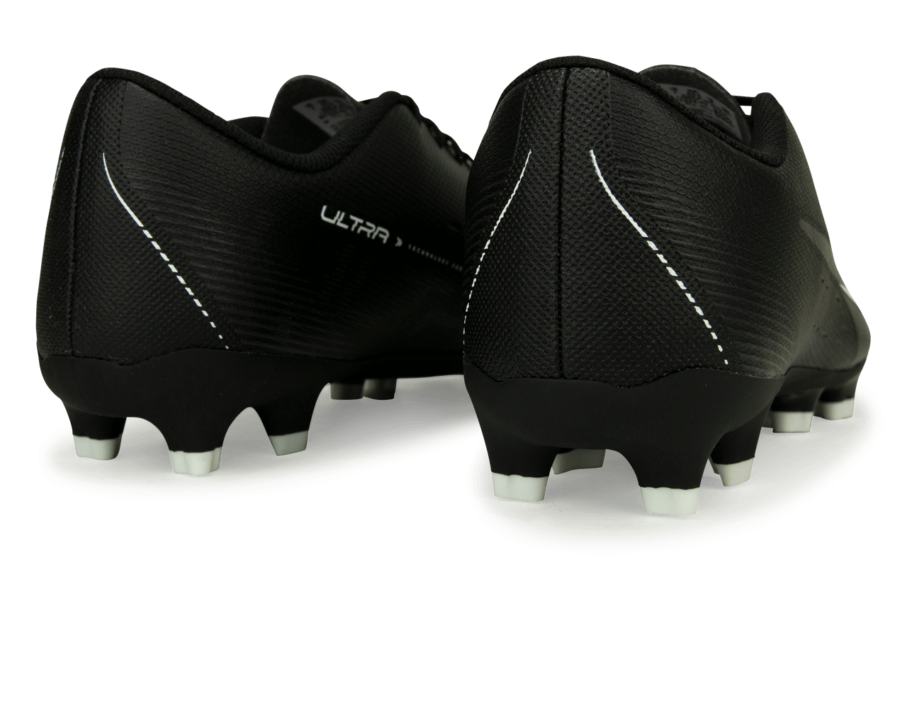 PUMA Men's Ultra Play FG/AG Black/White Rear