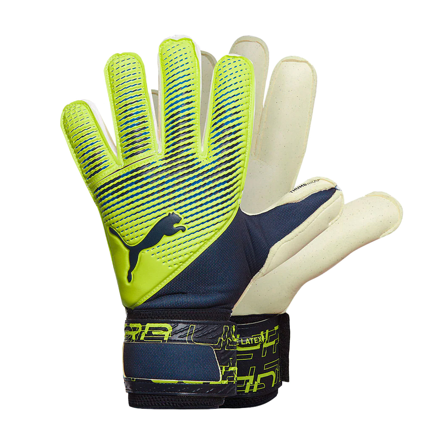 PUMA Men's Ultra Protect 2 RC Goalkeeper Gloves Fizzy Light/Parisian Night Both