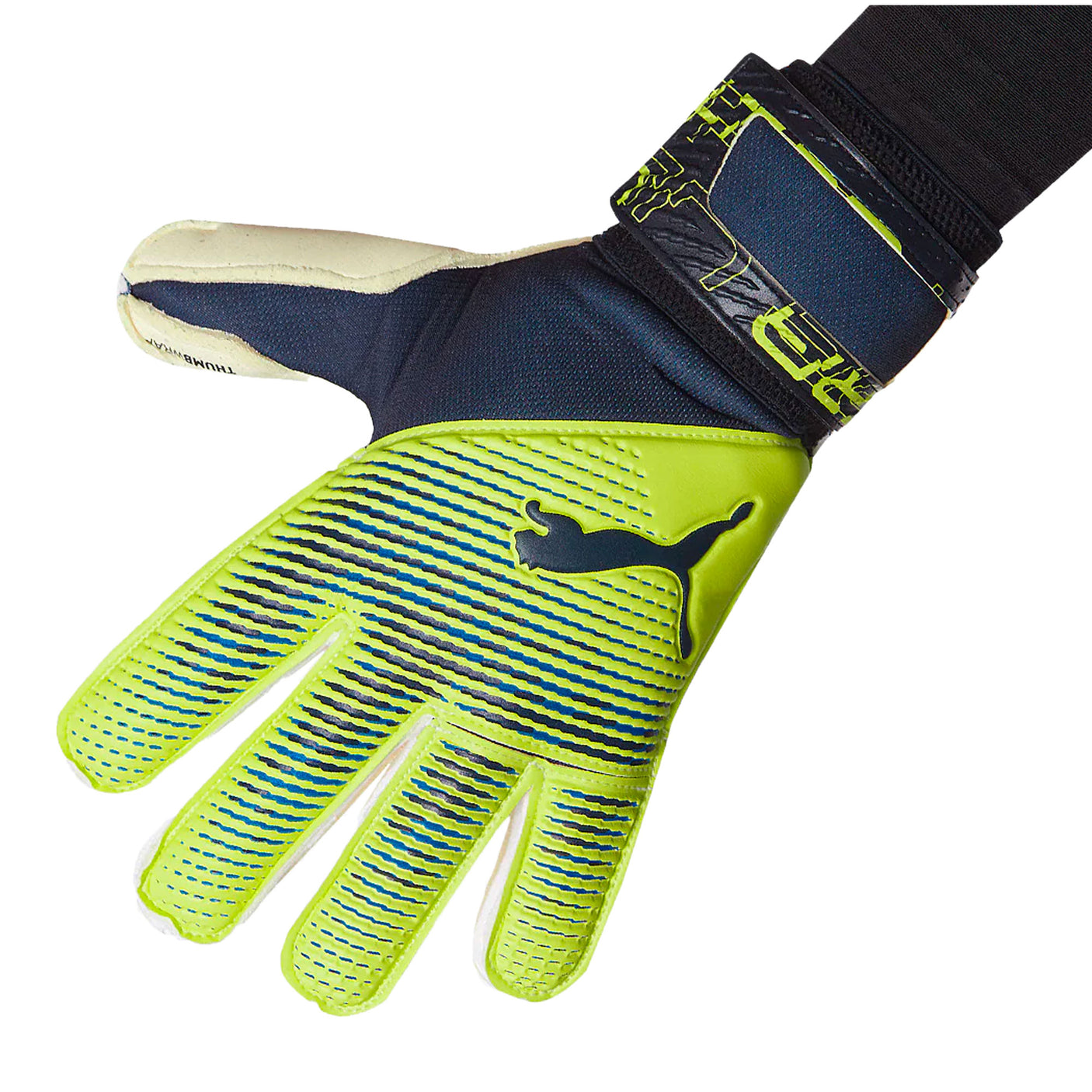 PUMA Men's Ultra Protect 2 RC Goalkeeper Gloves Fizzy Light/Parisian Night Front