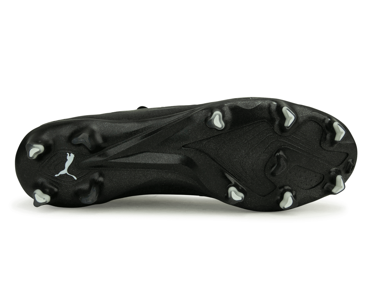 PUMA Men's Ultra Ultimate FG/AG Black/White Sole