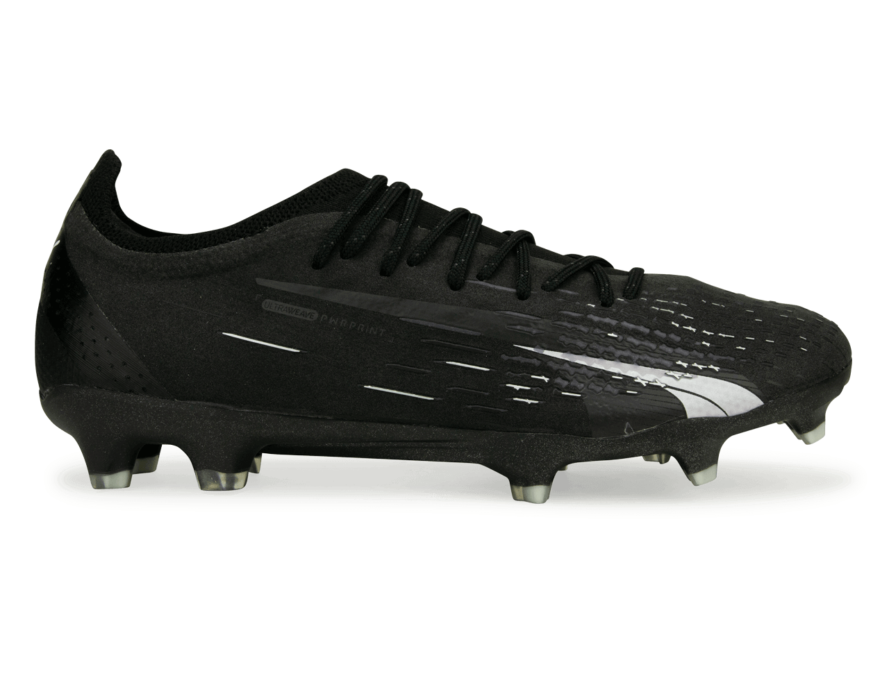 PUMA Men's Ultra Ultimate FG/AG Black/White
