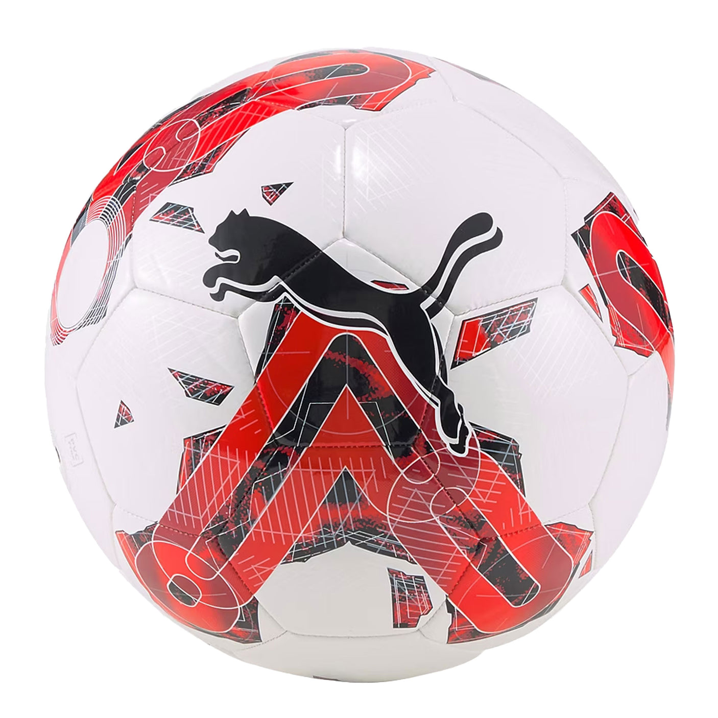 PUMA Orbita 6 MS Ball White/Red Front