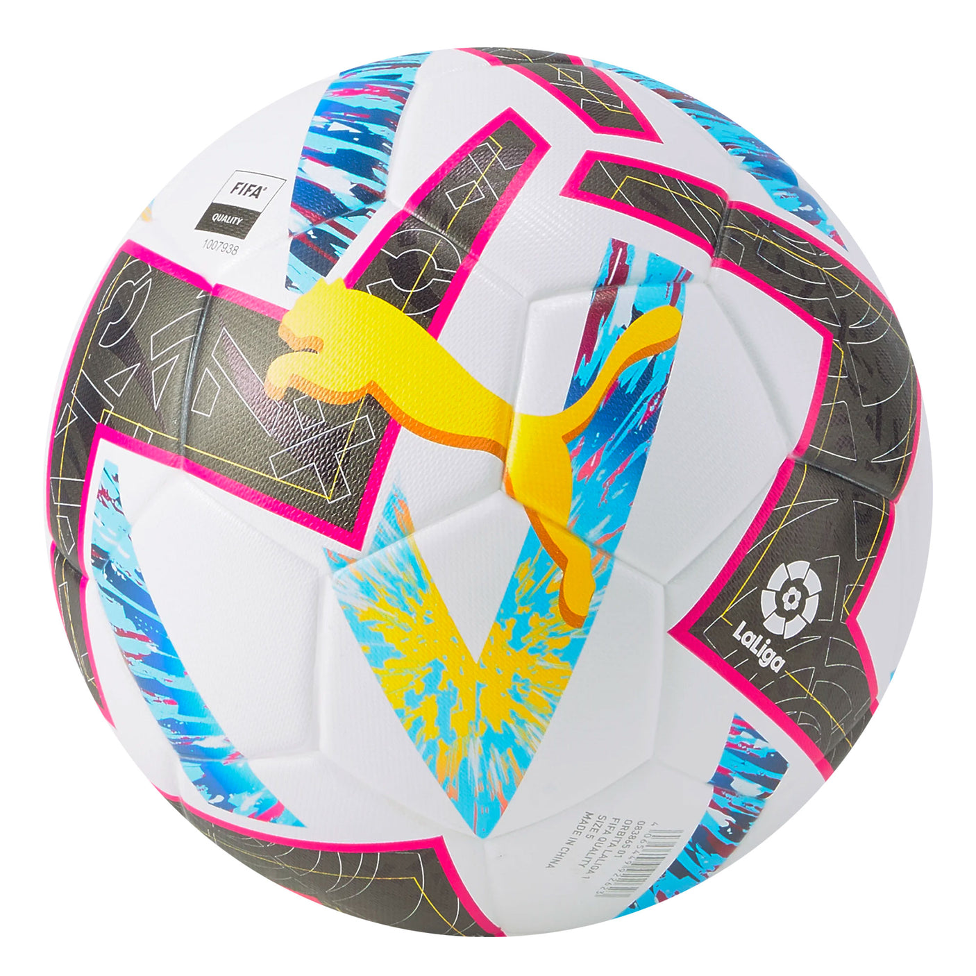 PUMA Orbita La Liga 1 Ball White/Blue