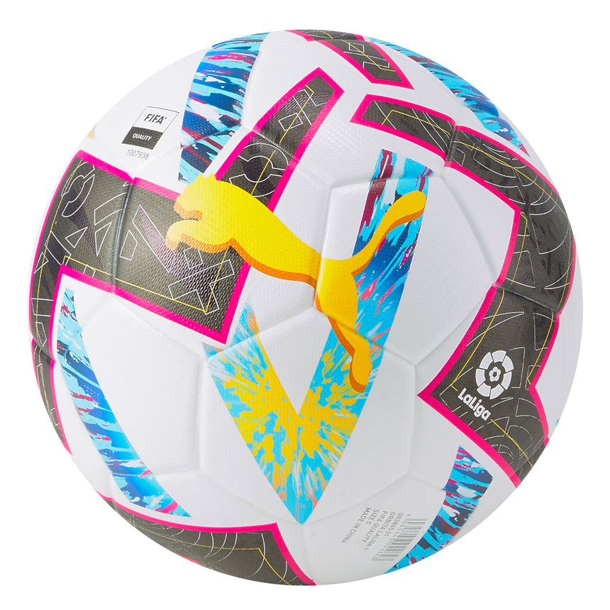 PUMA Orbita La Liga 1 Ball White/Blue