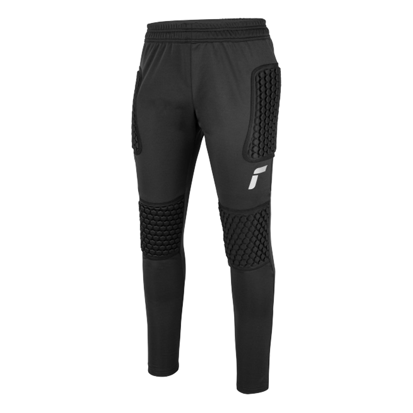 Reusch Men's Contest II Advance Goalkeeper Pants Black Front