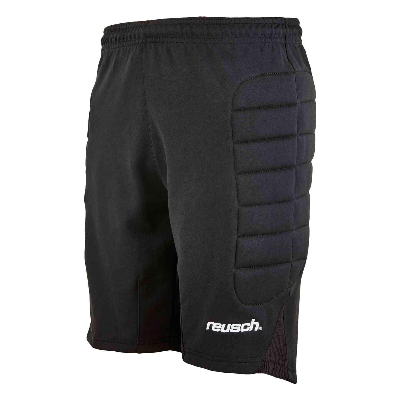 Reusch Men's Cotton Bowl Goalkeeper Shorts Black/Black Front