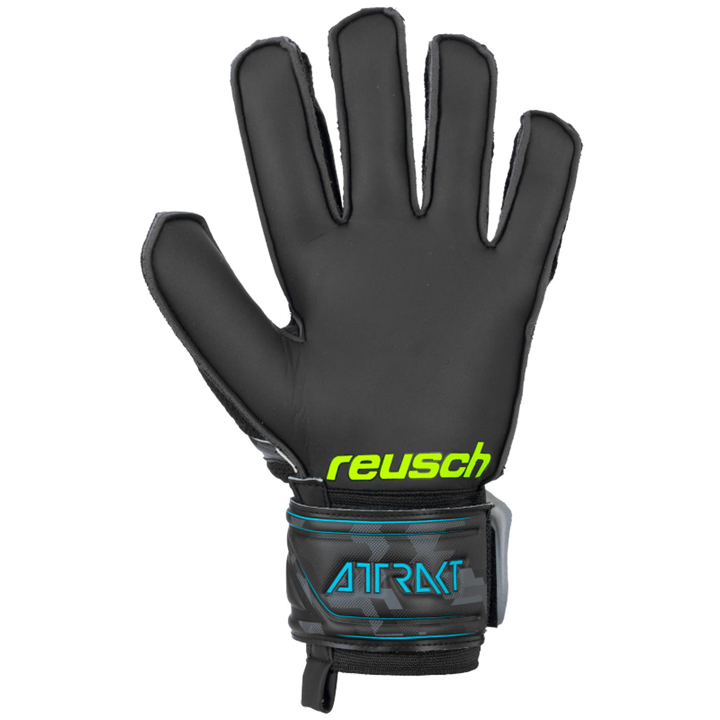 Reusch Men's GoalKeeper Attrakt SD Gloves Black/Lime Back
