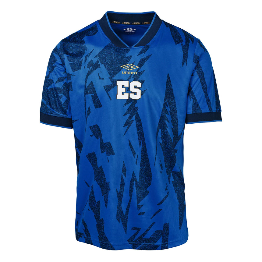 Umbro Men's El Salvador 2023/24 Home Jersey Blue/White Front
